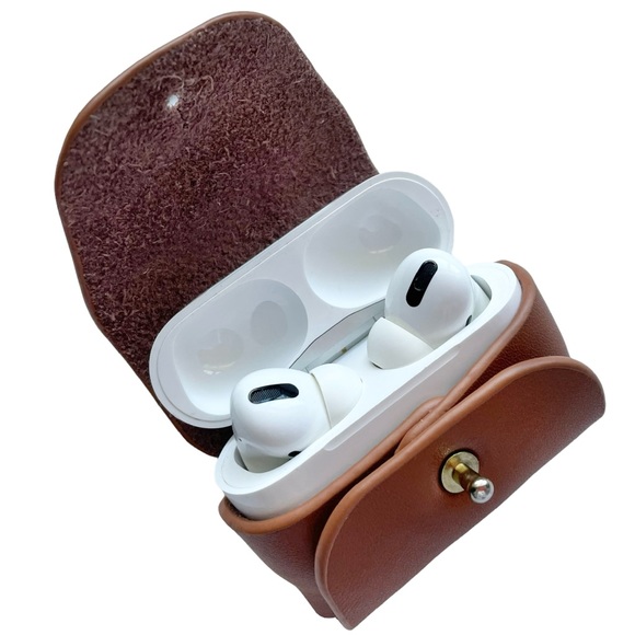 Genuine Leather AirPod PRO Case - Brown EUC - Picture 7 of 10